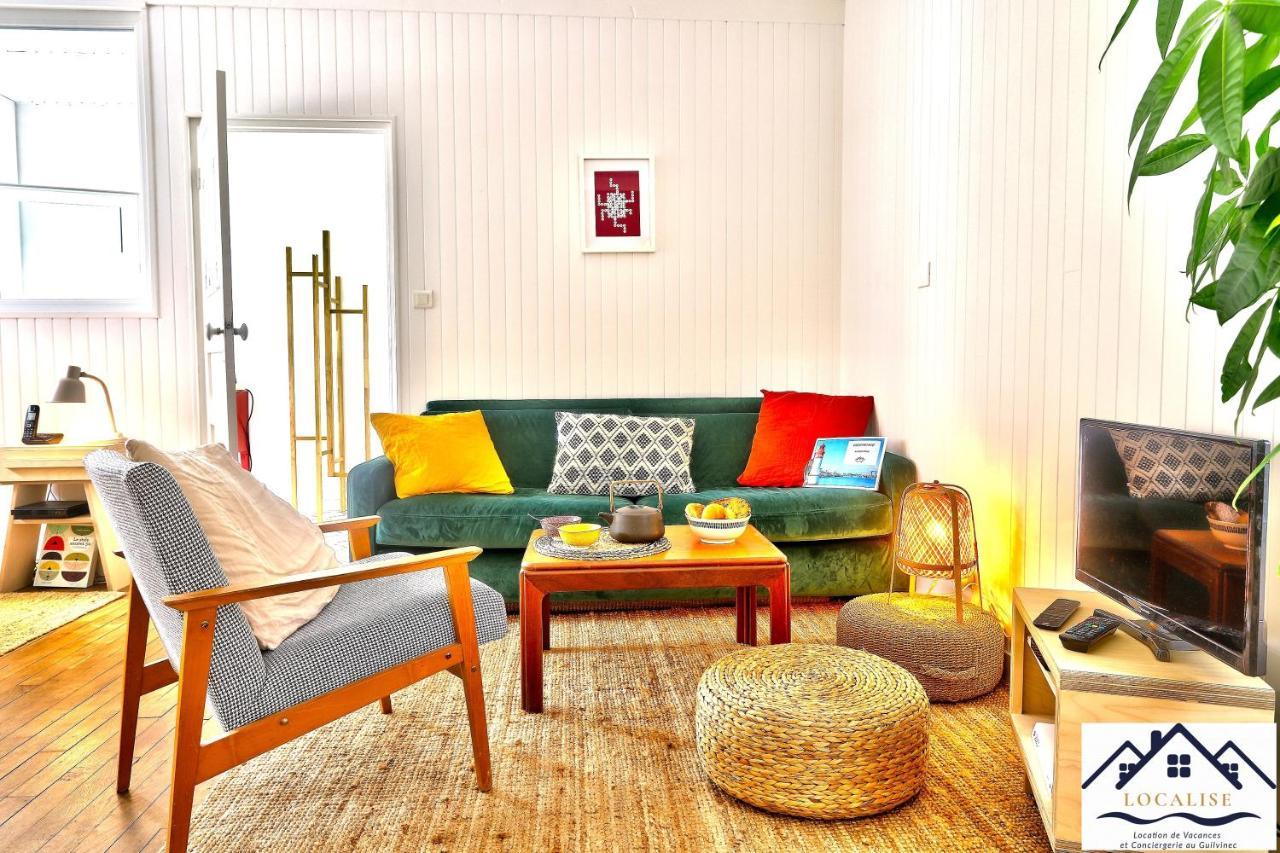 Localise - M20 - La Maison Des Dunes A 2 Pas Du Centre - Tout A Pied, Plage, Port, Centre, Commerces Marche - Wifi Inclus - Linge De Lit Inclus - Animaux Bienvenus Guilvinec Eksteriør bilde
